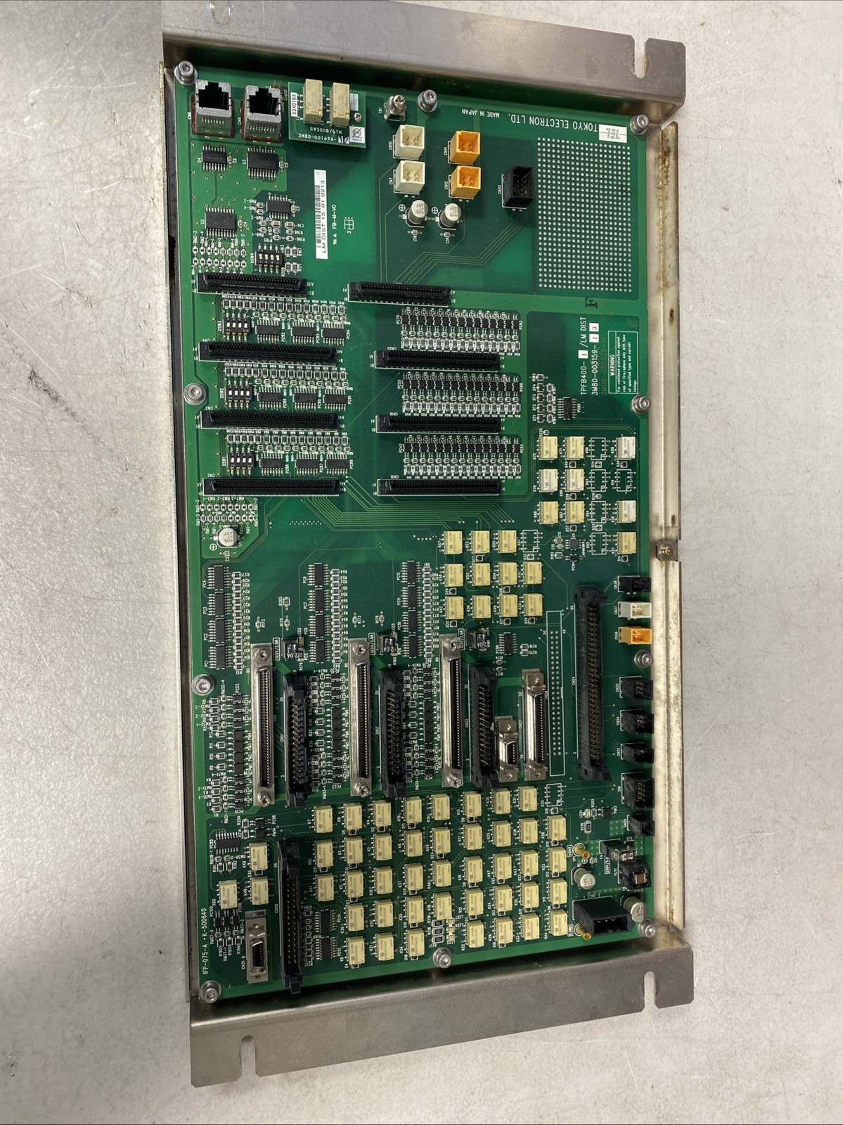 TEL Tokyo Electron TPFB400-1/LM DIST BOARD 5880-000057-V1 / 3M08-050028-11