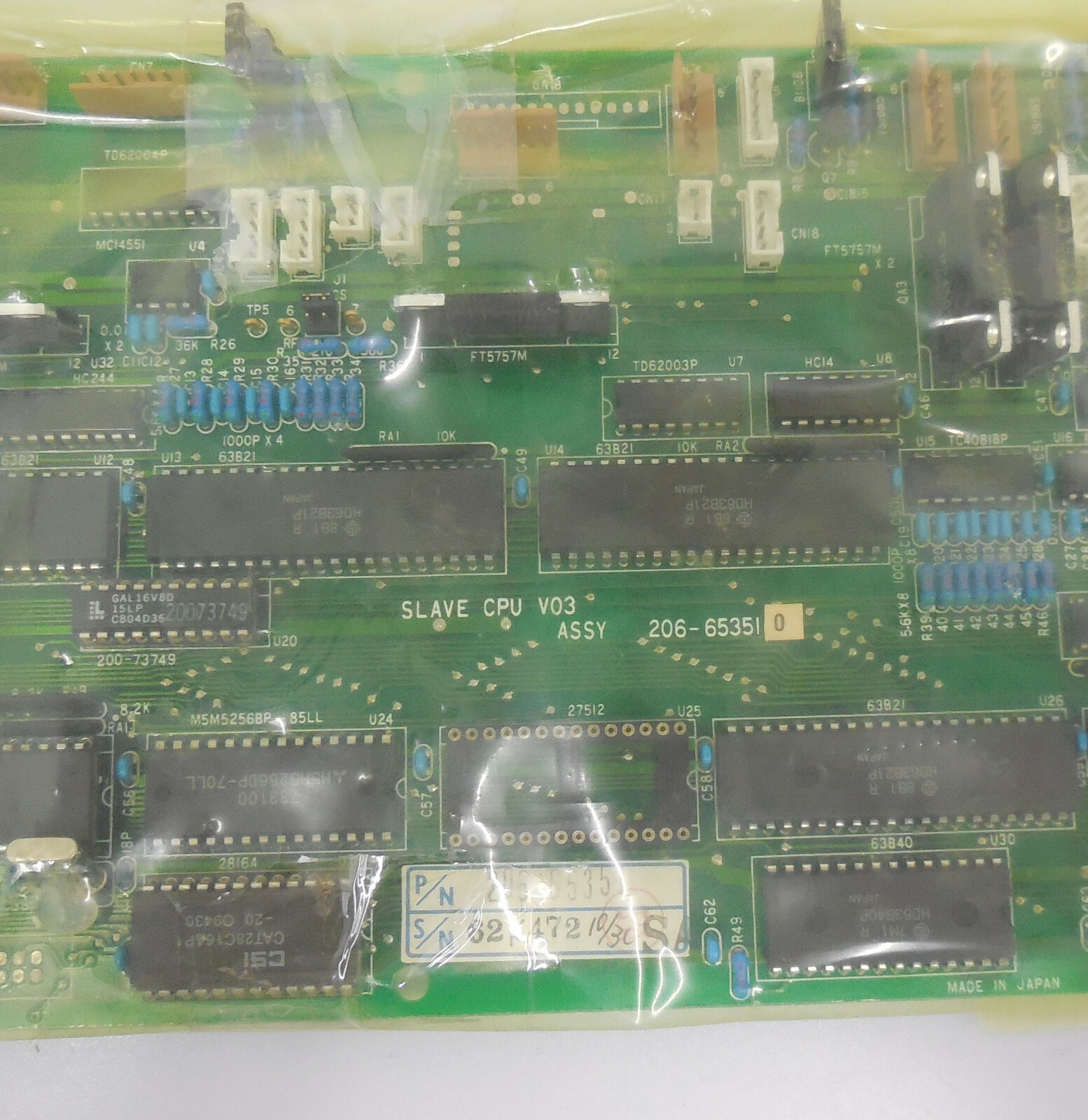 Shimadzu slave CPU V03 206-65351 206-653510 NEW