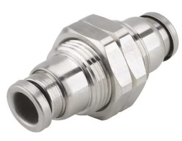 Smc Kqg2e11-00 3/8″ Tube 316 Ss Bulkhead Union