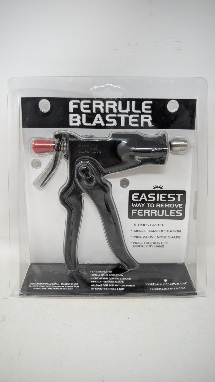 FERRULE BLASTER Compression Ferrule Sleeve Puller Single Hand Operation
