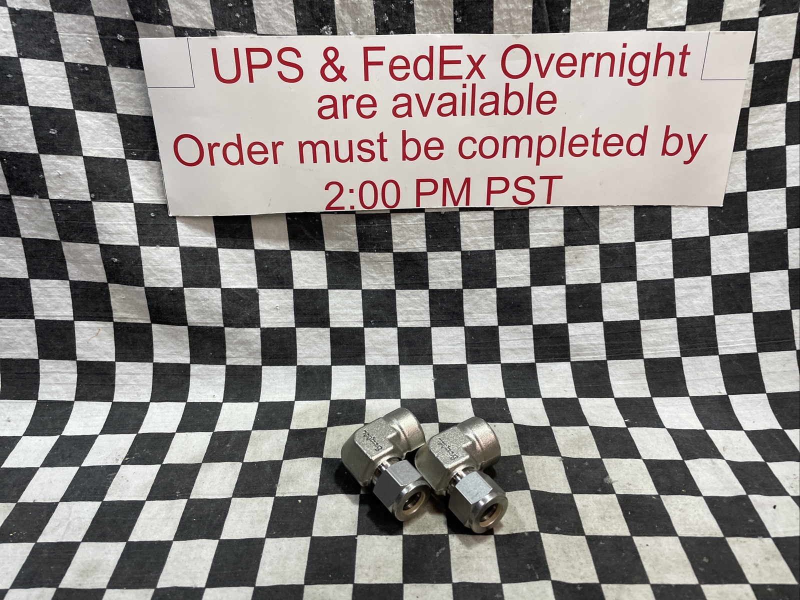 SWAGELOK FEMALE ELBOW 1/2″ TUBE, SS-810-8-8, LOT OF 2, SHIPSAMEDAY#1557W7