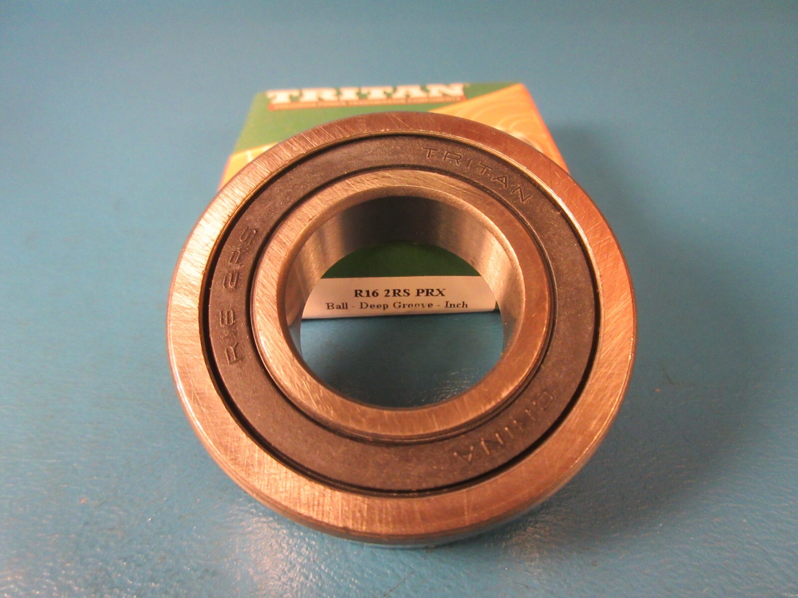 LOT OF 2 TRITAN R16 2RS PRX, Radial Ball Bearing: R16, Dbl Sealed, Contact Seal