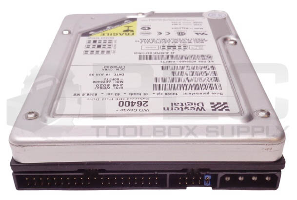 WESTERN DIGITAL AC26400-00RTT2 CAVIAR 26400 HARD DRIVE HDD, 6.4GB