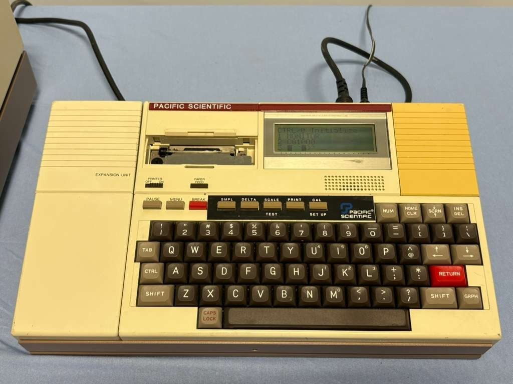 Pacific Scientific Colorgard Colorimeter System 05 w/ Epson Portable Computer