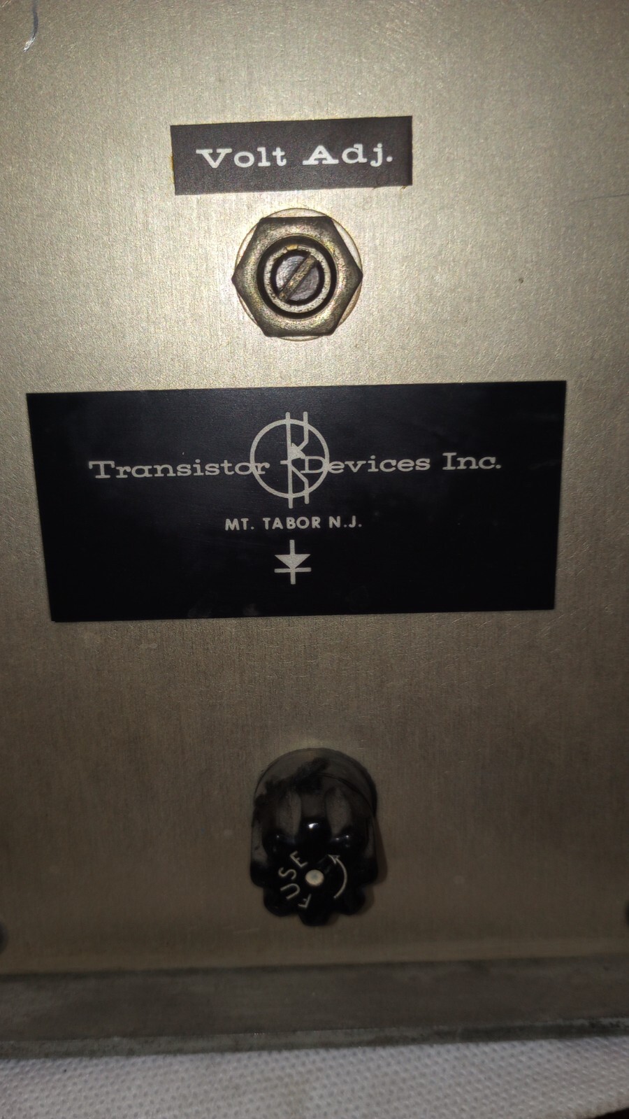 VINTAGE Transistor Devices Inc SPS 629 POWER SUPPLY