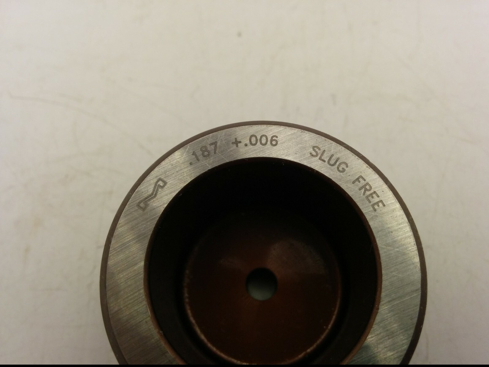 MATE PRECISION TOOLING SLUG FREE PUNCH PRESS DIE, .187 + .006, NNB