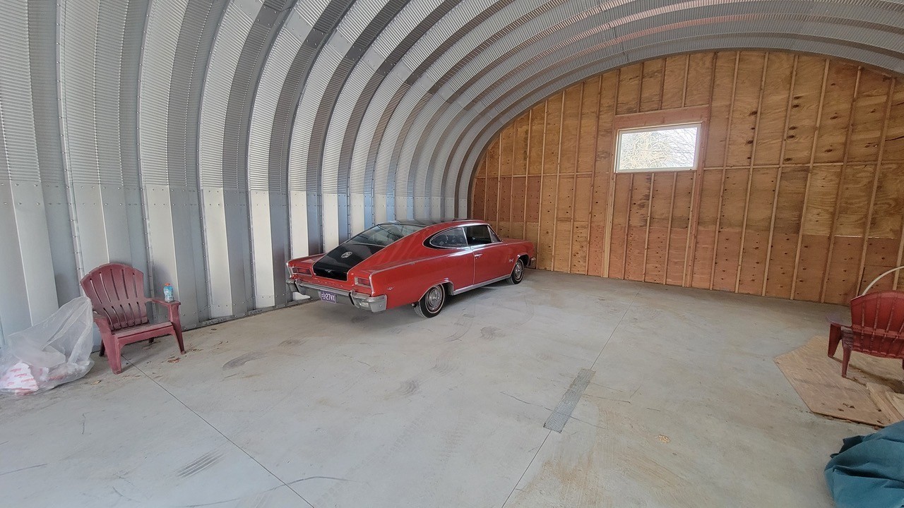 DuroSPAN S-Model 40x30x16 Steel Arch Building | Clear Span | Open Ends DIY