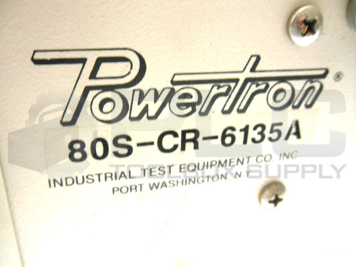 POWERTRON 80S-CR-6135A AMPLIFIER 80S MODEL B