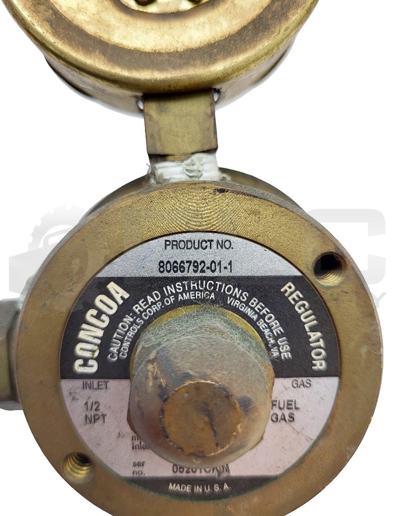CONCOA 8066792-01-1 REGULATOR 1/2 NPT FUEL GAS 400PSI *READ*