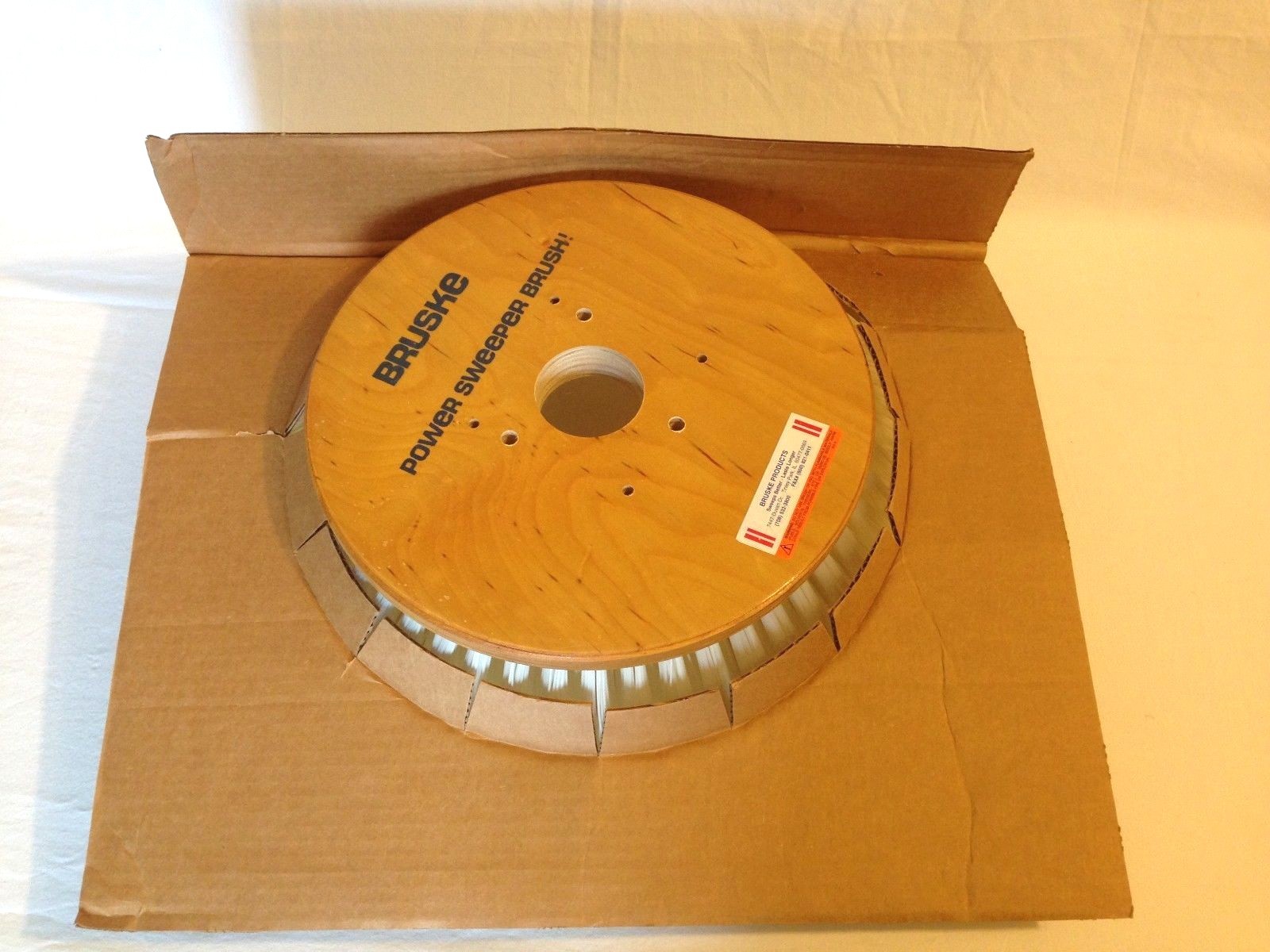 BRUSKE PRODUCTS 7AL613-N POWER BIG WHEELE SWEEPER BRUSH
