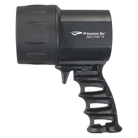 Princeton Tec S522-Bk Industrial Spotlight, Led, Black