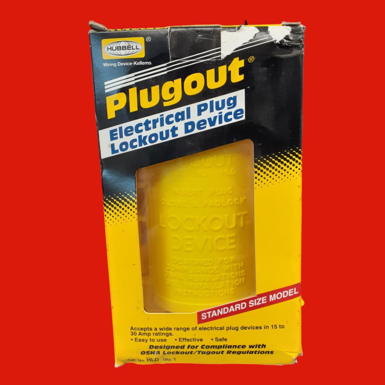 Hubbell HLD Plugout Electrical Plug Lockout Device