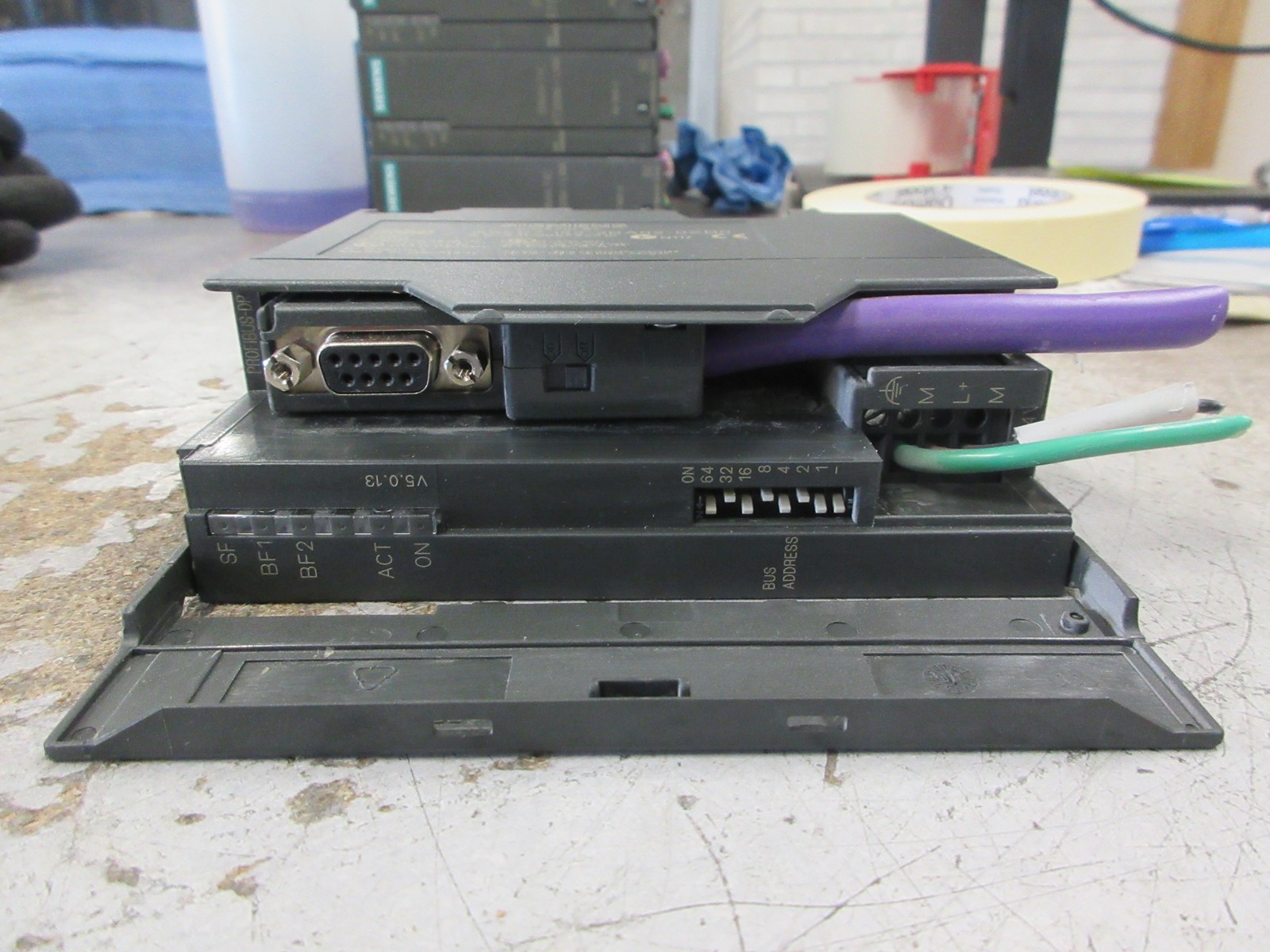Siemens Simatic S7 ET200M/Link Module 6ES7 153-2BA02-0XB0 E-Stand: 1 Used