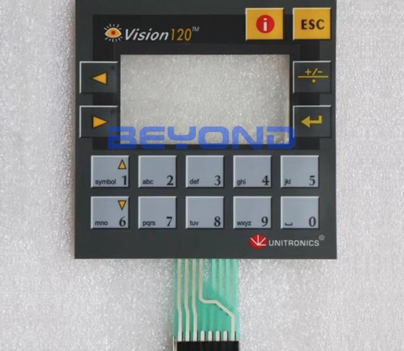 1PC New Replace For UNITRONICS Vision120 V120-22-UN2T40 Membrane Keypad