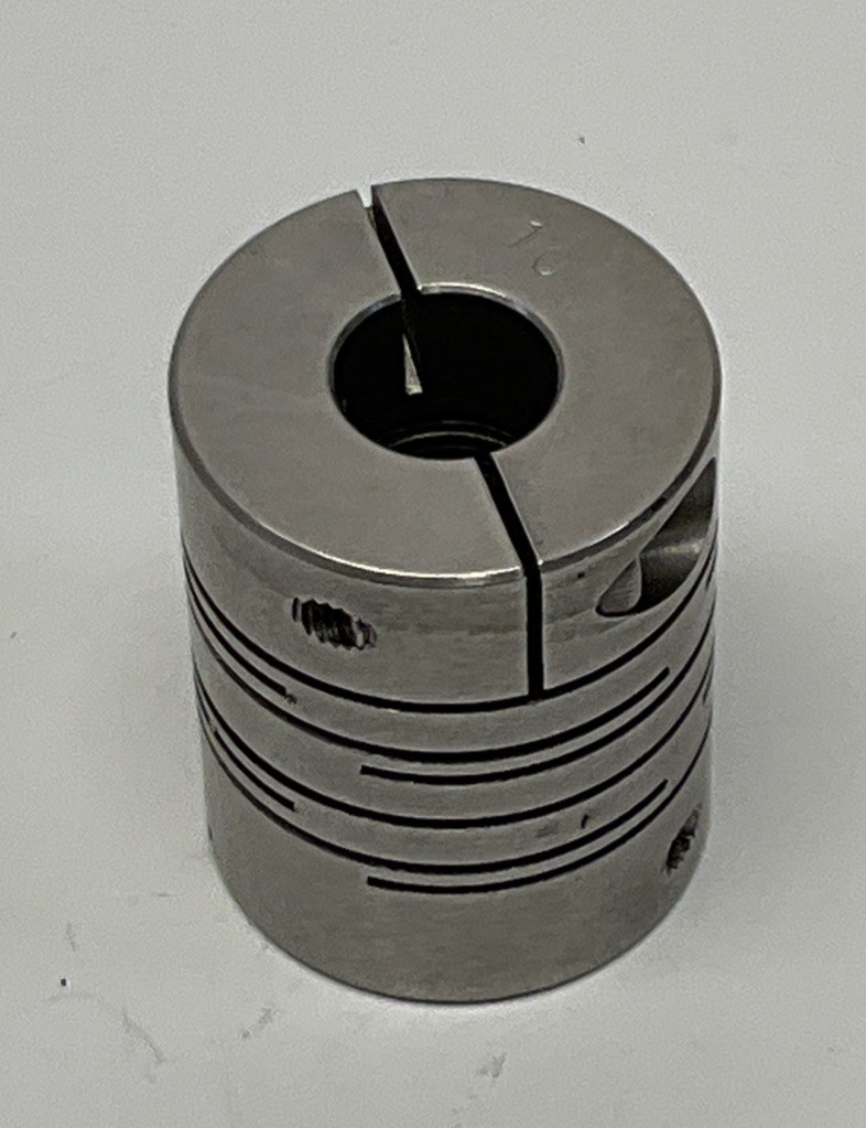 Uxcell 10×10 Shaft Coupler 10mm x 10mm 31mm Long