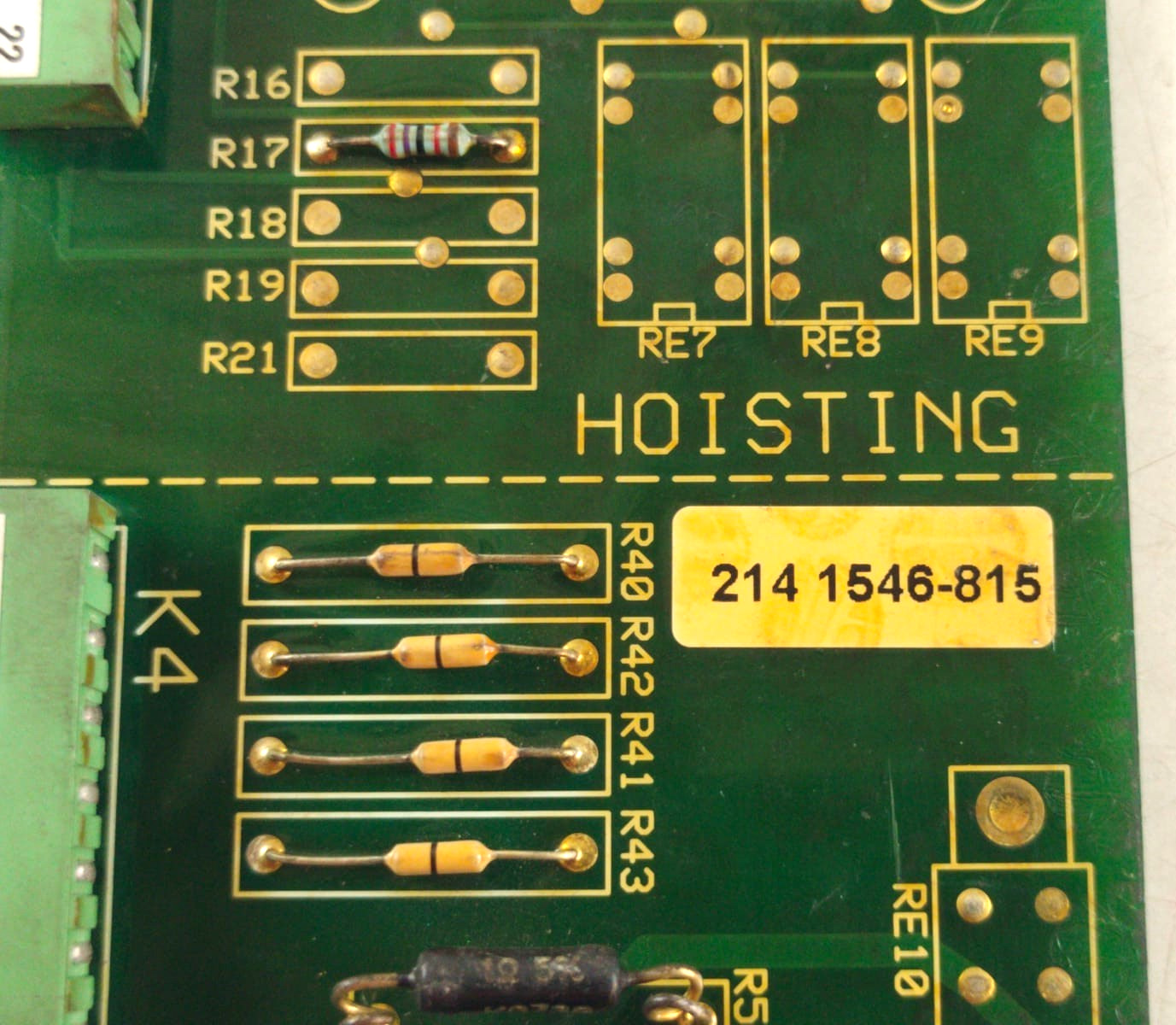 Macgregor Hagglunds 214-1329-001A Pcb card 214 1546-815