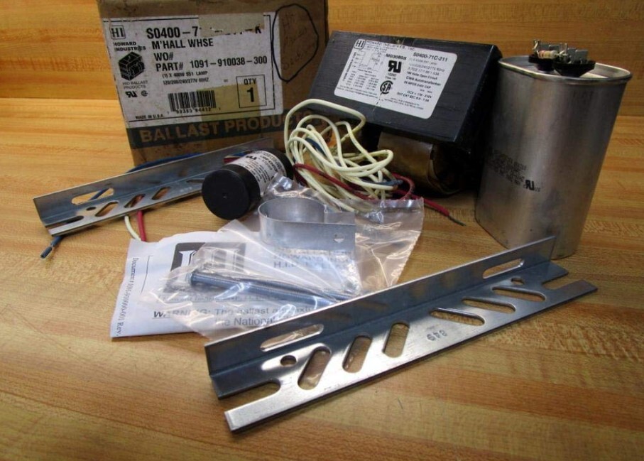 (NEW) HOWARD INDUSTRIES S0400-71C-211-K BALLAST KIT, 120/208/240/277V, 60 HZ