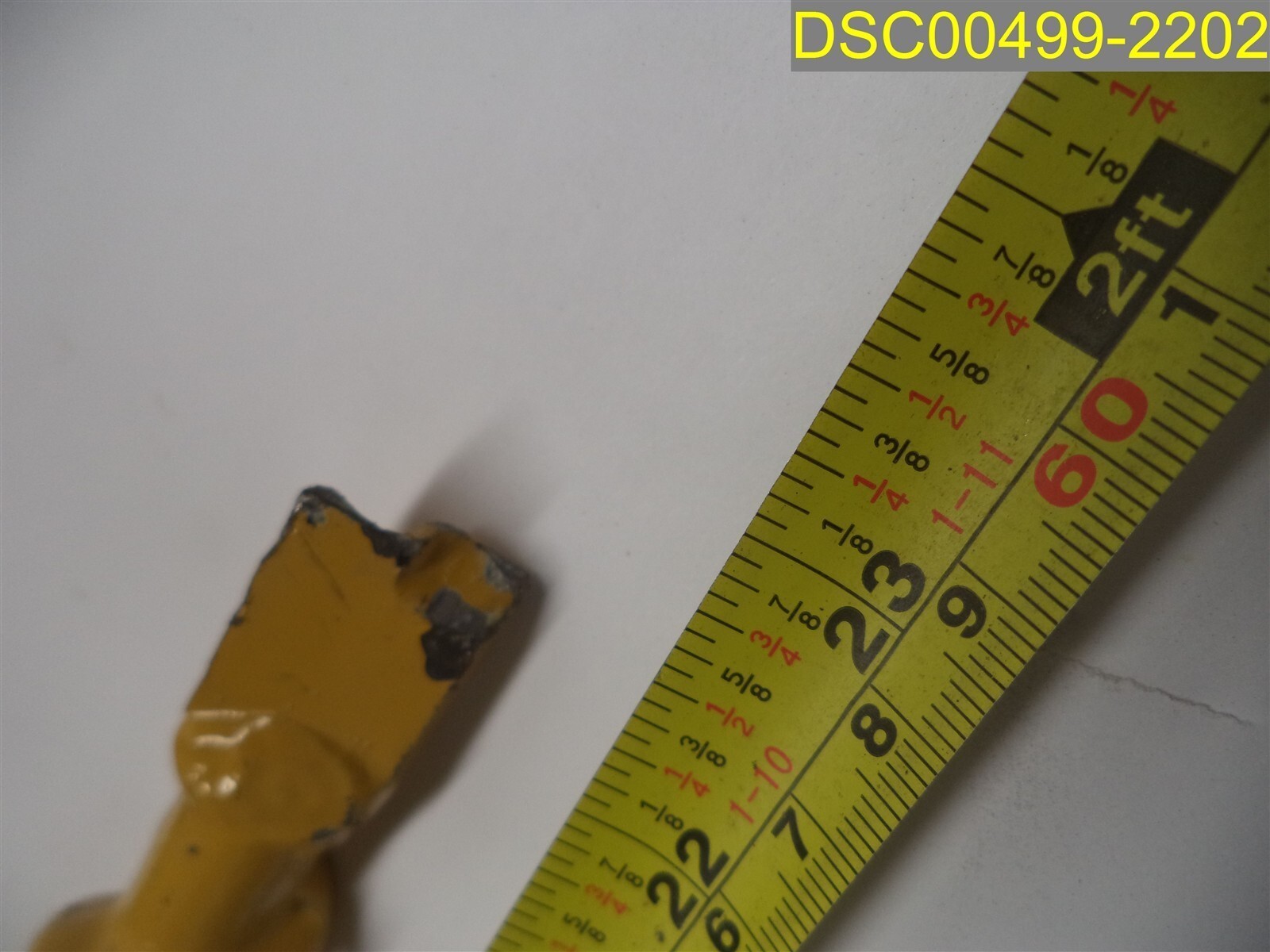 21 1/4″ (23 1/2″ overall) Drill Bit 3/4″ Hex Shaft, 1 3/8″ Max Diameter