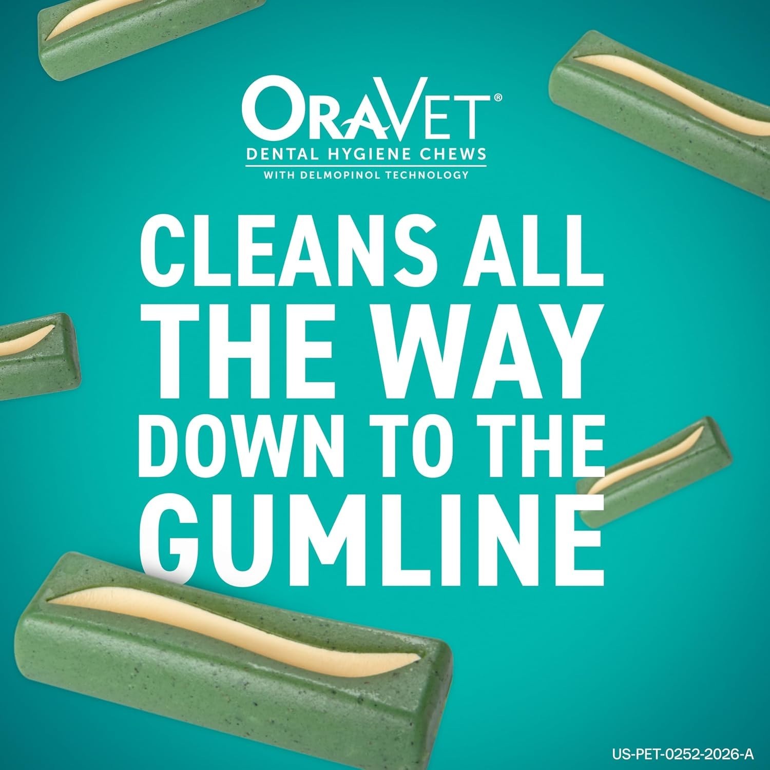 (2 Pack) OraVet Hygiene Dental Chews for Small Dogs, 10-24 lbs., 30 count