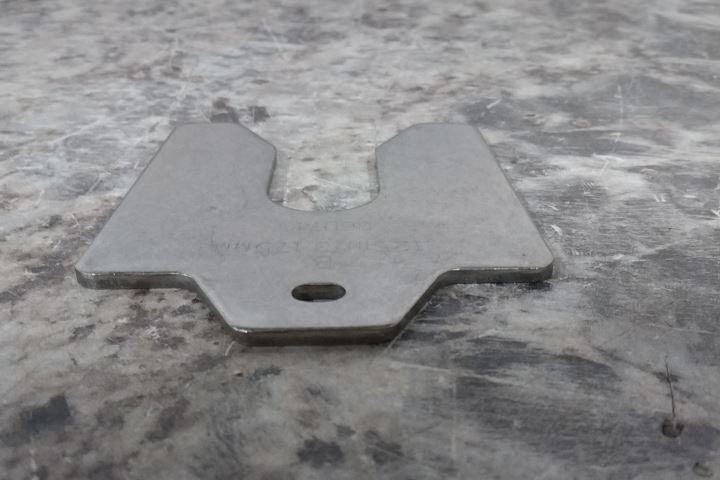 Brand Name 36D743 60 Pk 3 In Shim Length/Width Stainless Steel Slotted Shim