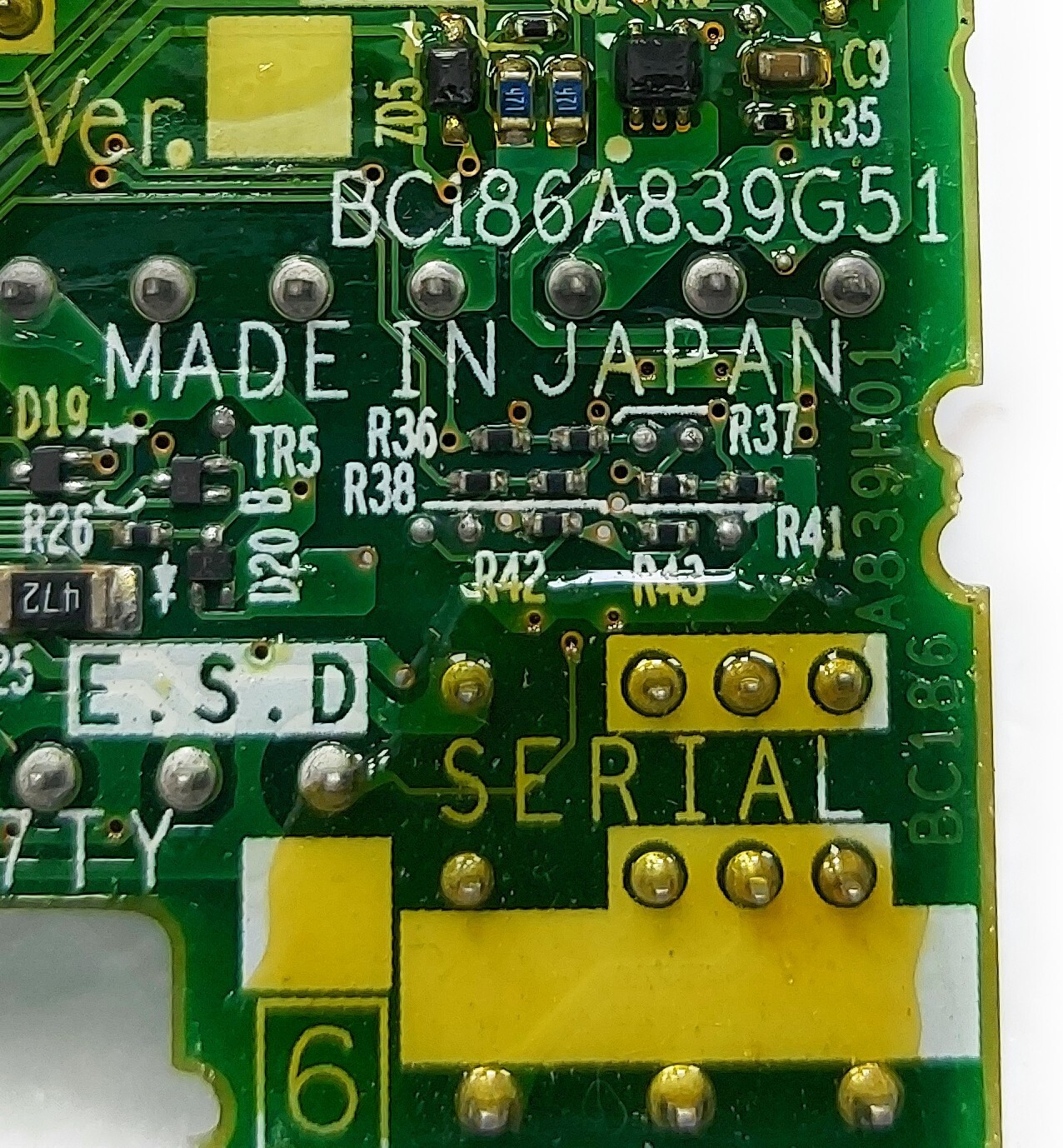 PCB E700 BC186A836G51 BC186 Circuit Board 16220