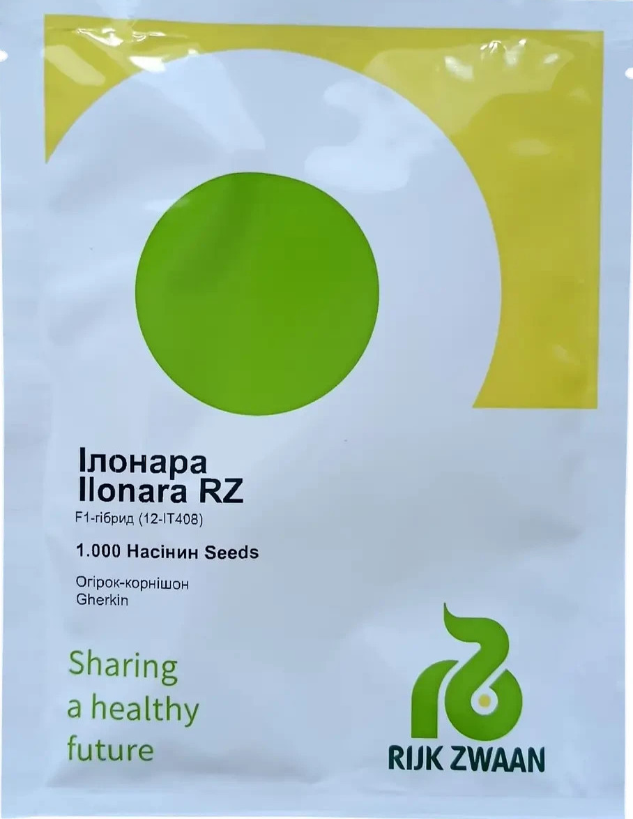 1000 Seeds Cucumber Ilonara F1 Илонара ORIGINAL Rijk Zwaan Dutch семена огурец