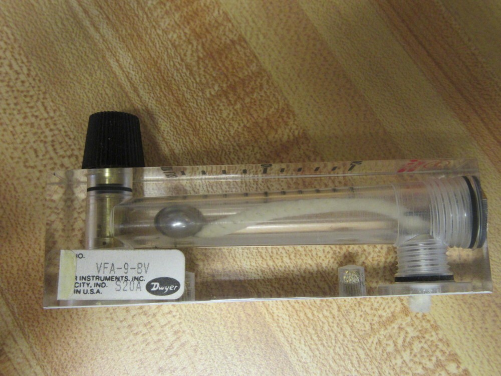 Dwyer VFA-9-BV Visi Float Flow Meter VFA9BV