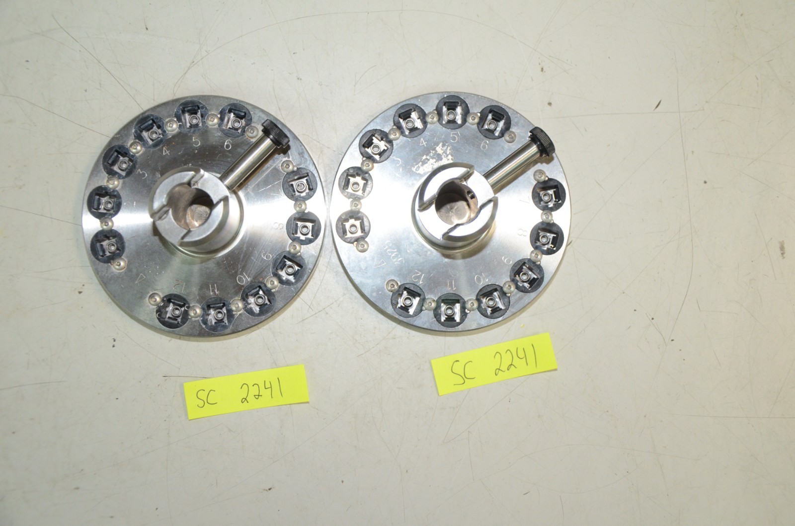 Domaille Engineering 12 Position SC Polishing Fixture HDM-4000 APM-4000