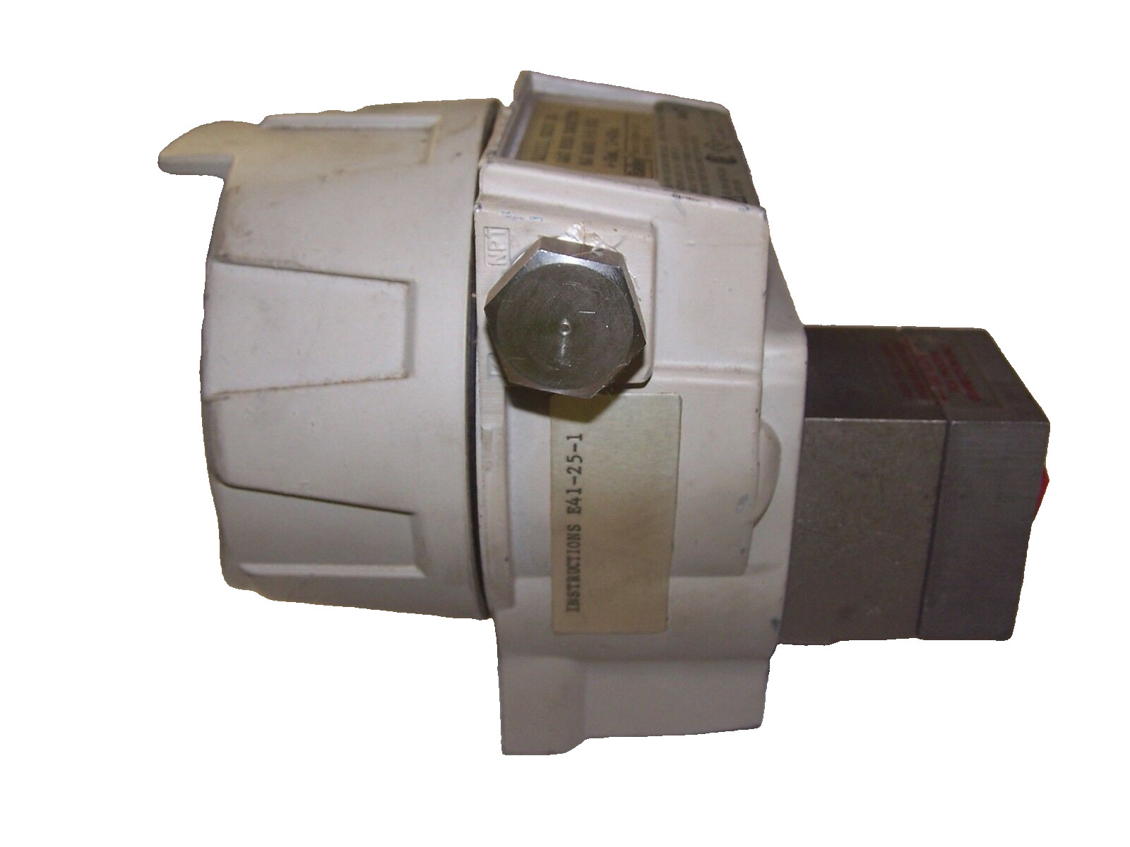BAILEY GAGE PRESSURE TRANSMITTER 0-50 PSIG 4-20mA 12-42 VDC KA11111 SERIES 10K
