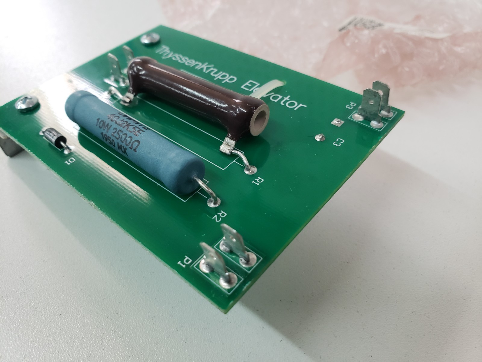 UNUSED – TKE ThyssenKrupp 109149 Resistor Circuit Board 9809144