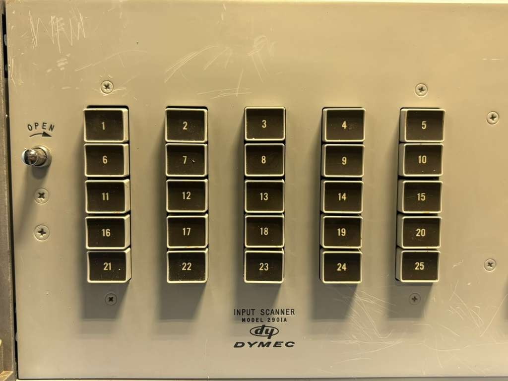 HP Hewlett Packard DYMEC Input Data Scanner Model 2901A