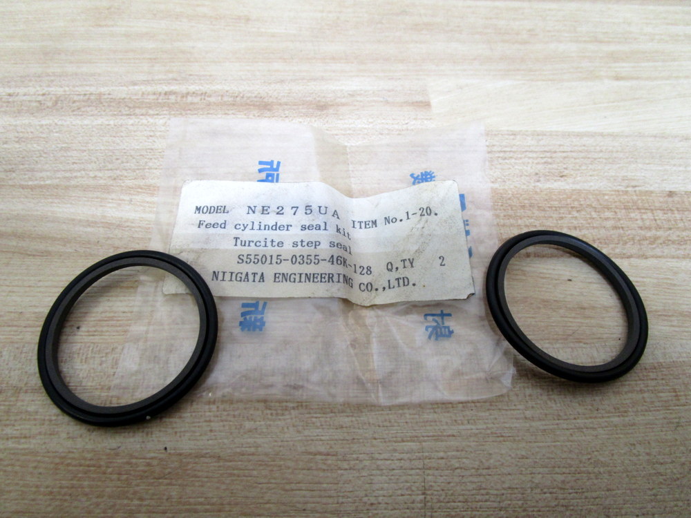 Niigata Engineering S55015-0355-46K-128 Feed Cylinder Seal Kit (Pack of 2)