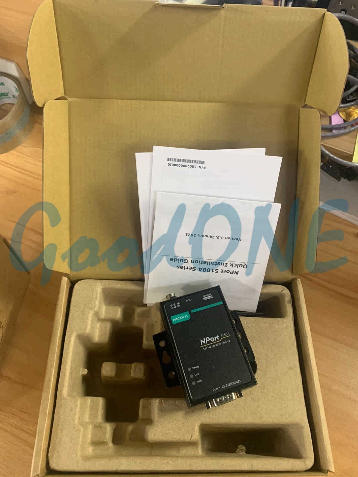 1PC New MOXA NPORT5250A Industrial Serial Server