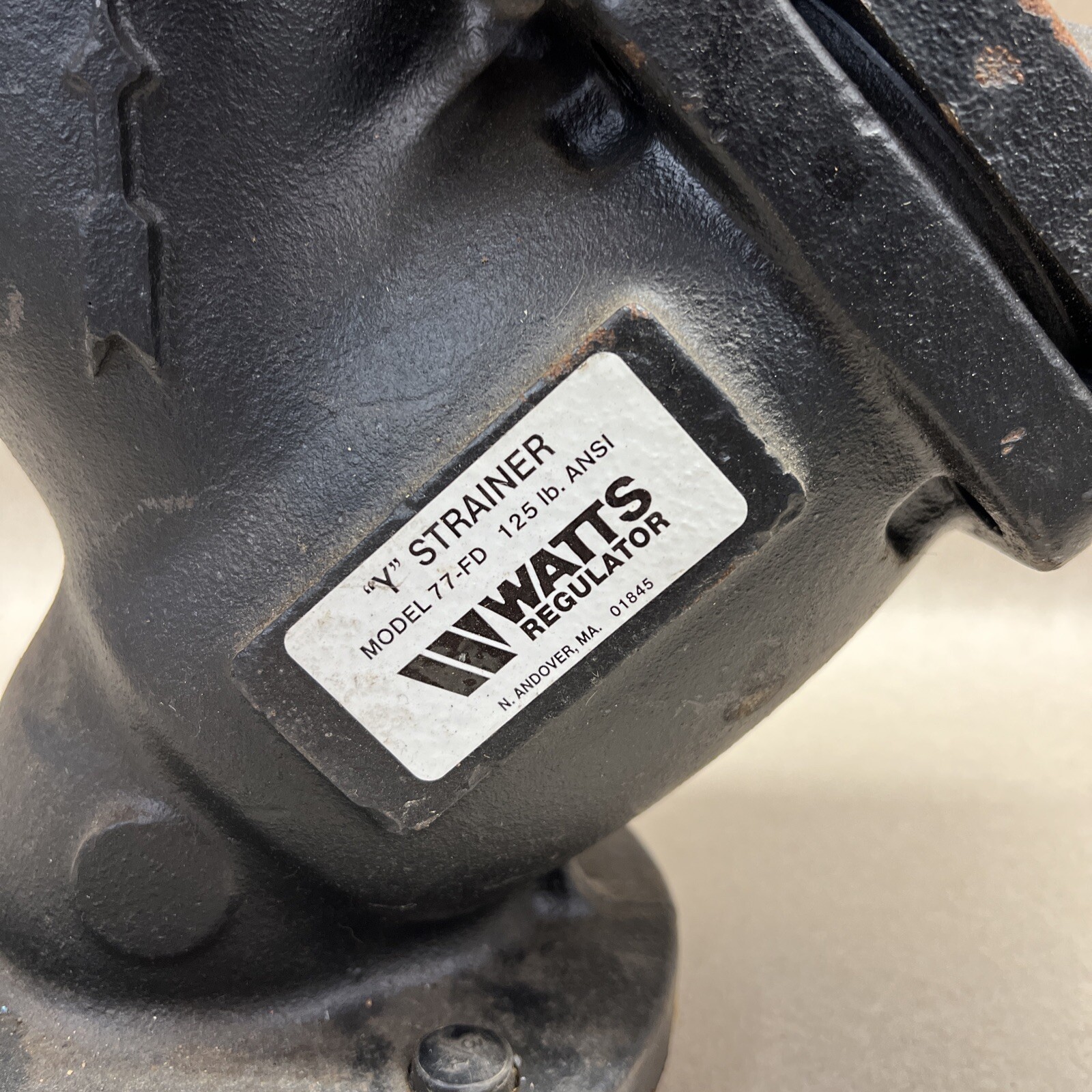Watts Regulator 77F-D “Y” Type Strainer