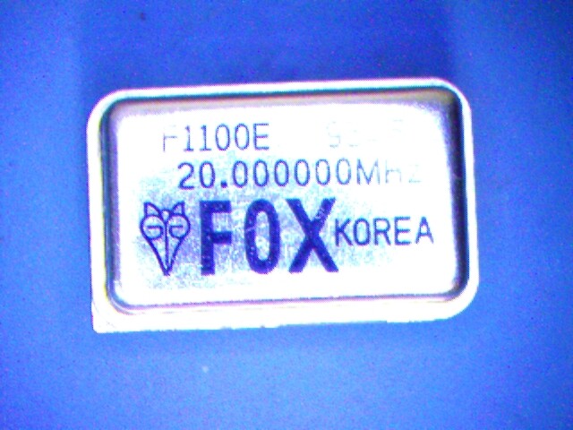 Fox F1100E 20.000000MHZ Qty of 5 per Lot Fox F1100E 20.000000MHZ