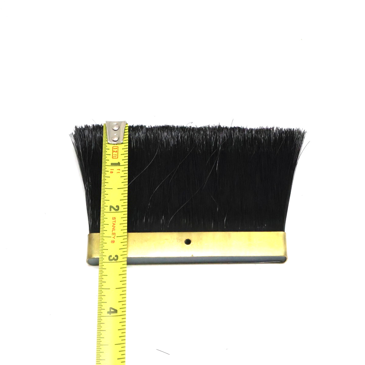 Lot of 4 Brass Carbon Fiber Tape Machine Brushes Length 2.9″ x 3.75″ High