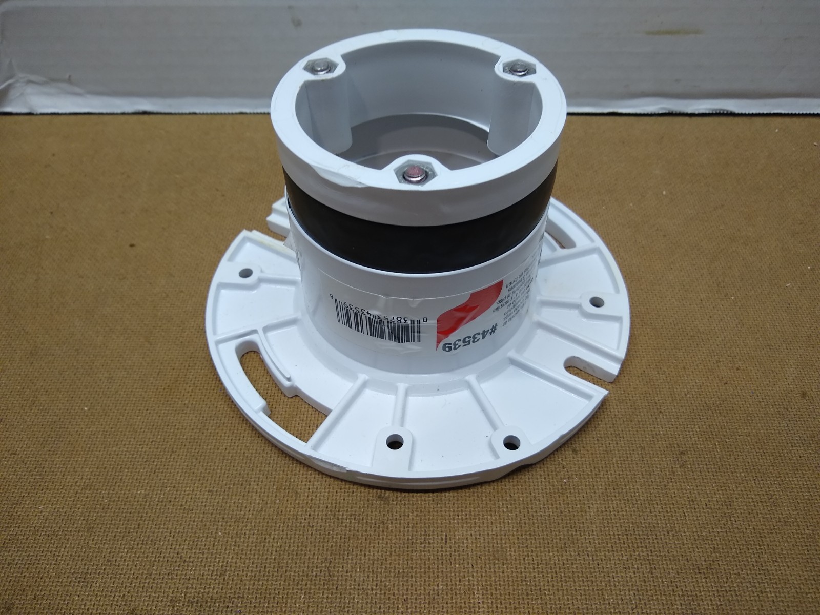 Oatey 43539 Replacement for Cast Iron Closet Flange, 4 Inch PVC