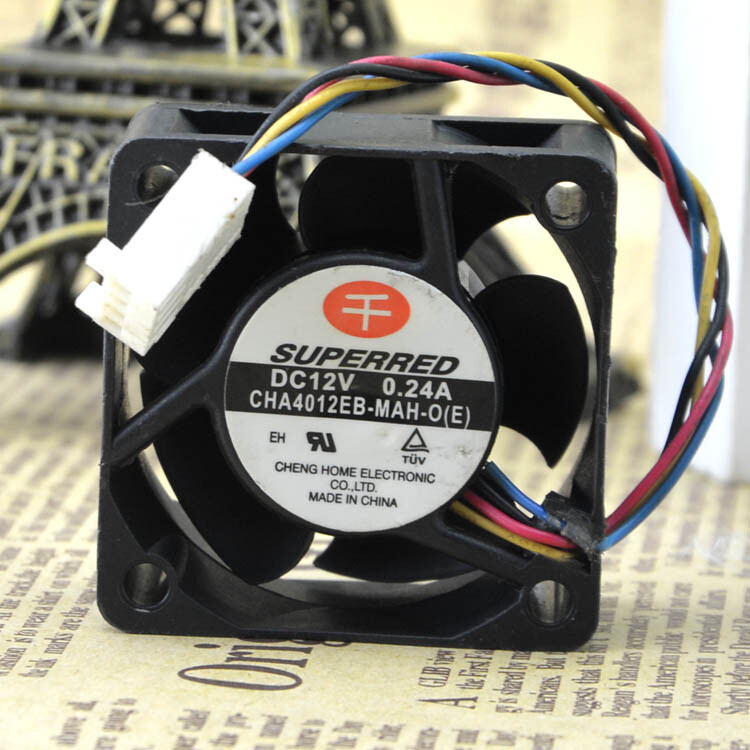 1PC NEW FOR SUPERRED 4020 12V 0.24A CHA4012EB-MAH-O(E) FAN