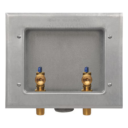 Guy Gray 82026 Washing Machine Outlet Box Galvanized 1/2″ Mip
