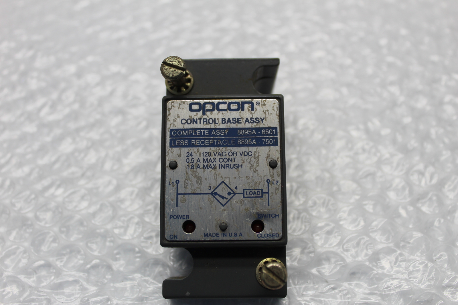 OPCON 8890A 7502 CONTROL BASE (AS PICTURED) NSNP