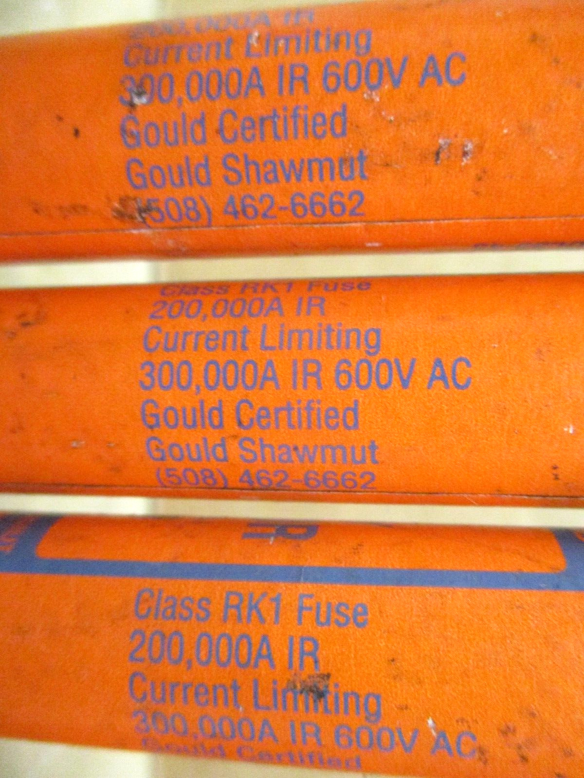 Amp Trap 2000 A6D10R 10 Amp Class RK1 Fuse Lot of 15 Pieces 48208NADC