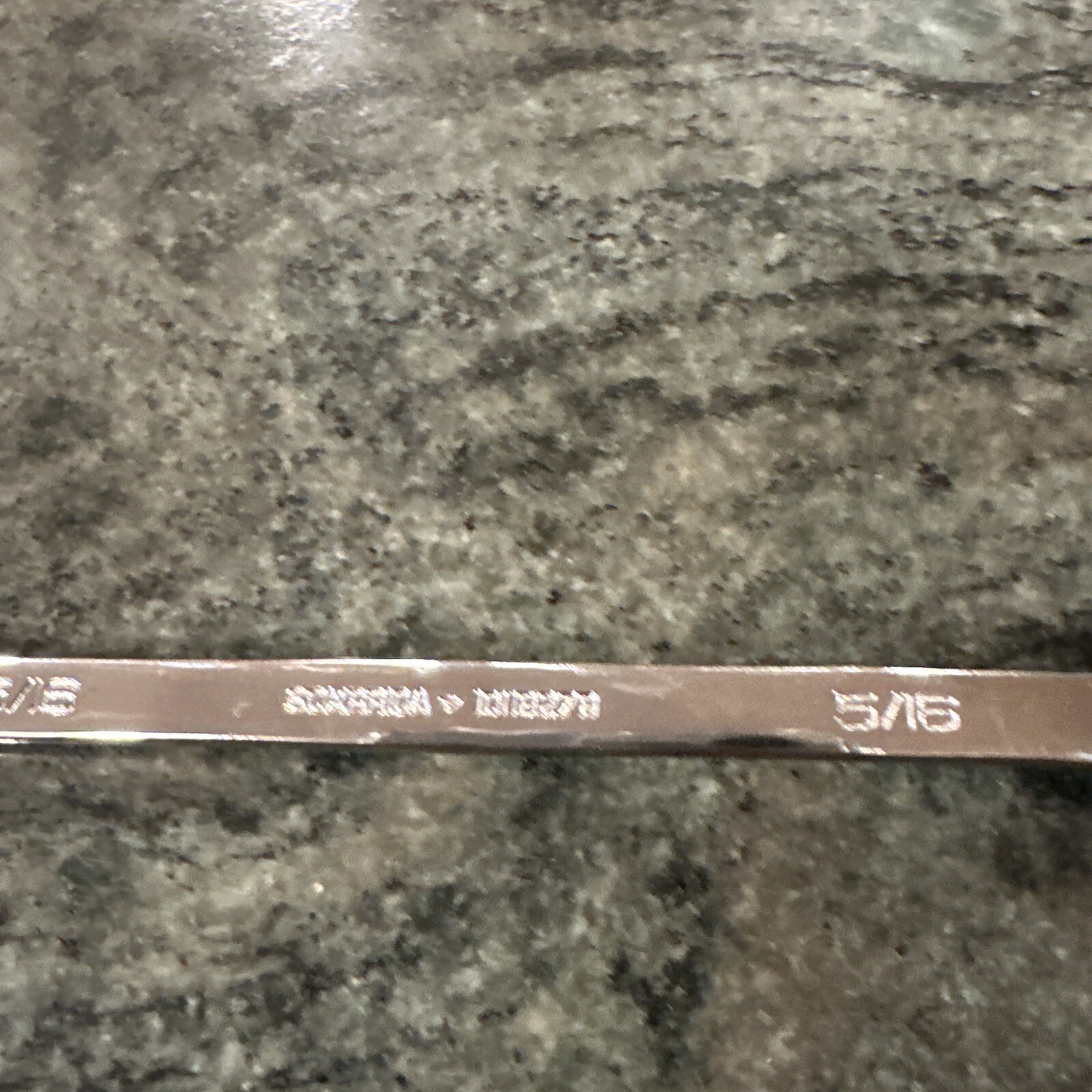 Snap-on soxrr10a 5/16″ sae flank drive plus ratcheting reversible wrench new