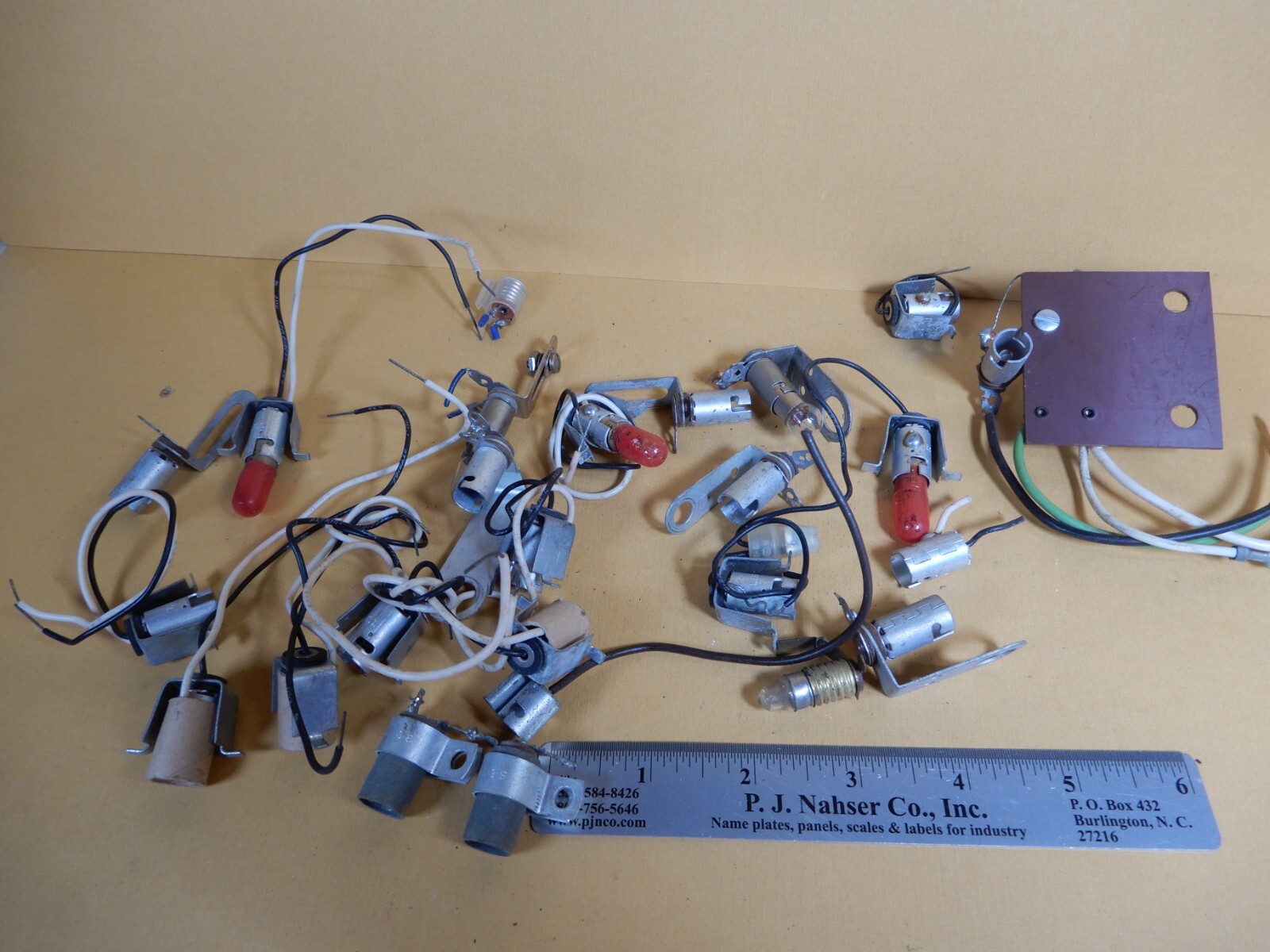 Huge Lot of Vintage Lamp Holders Tube Amps Stereo Equipment Everything Shown