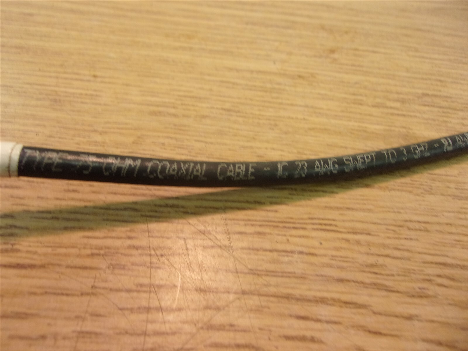 Adapter Type 75 OHM Cable 1C23 1354 E18621-J 14″ *FREE SHIPPING*