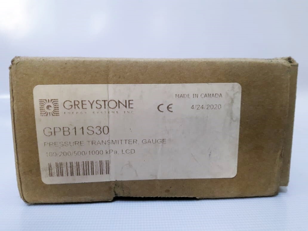 Greystone / Gage Pressure Transmitter / GPB11S30