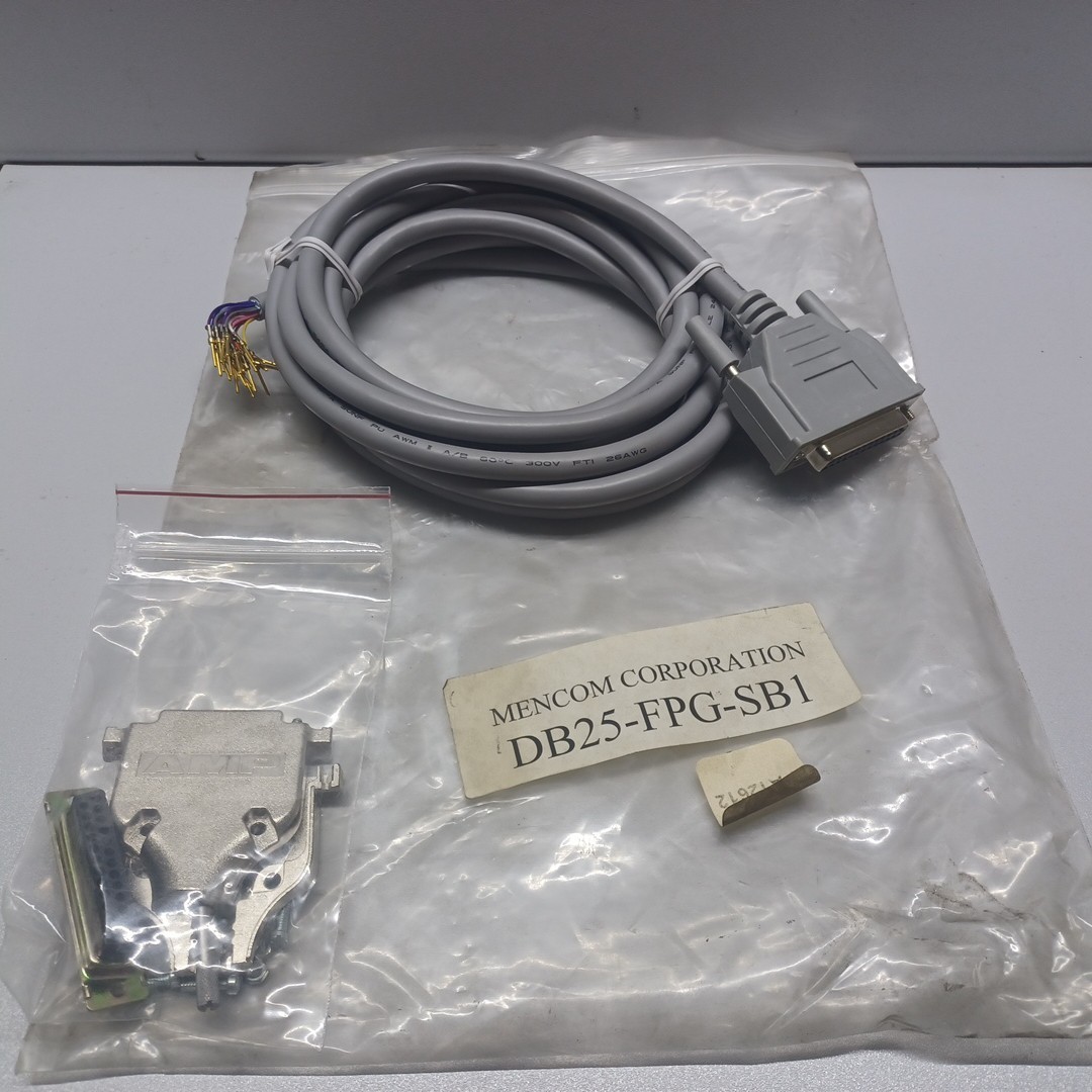 Mencom DB25 Connector Cable Kit DB25-FPG-SB1 – NEW