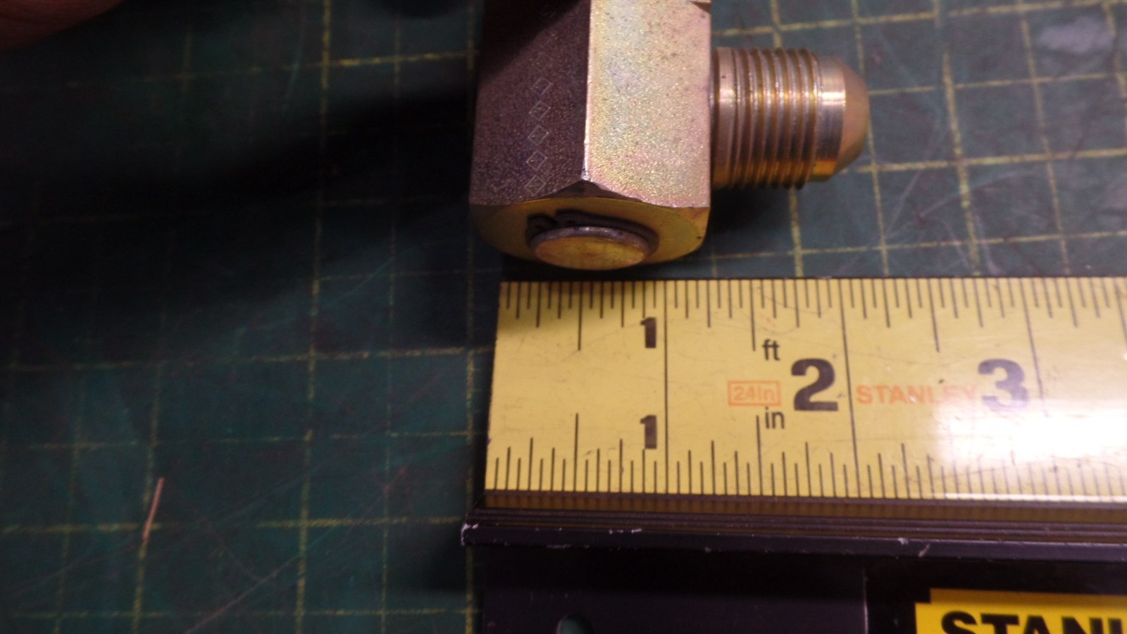 GENUINE TROJAN O&K 10205136500 90 SW ADAPTER FITTING, TEREX 10-205136500