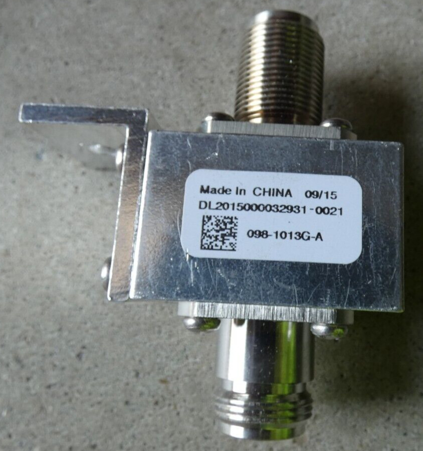 Used PolyPhaser 098-1013G-A Type N Female / Type N Female