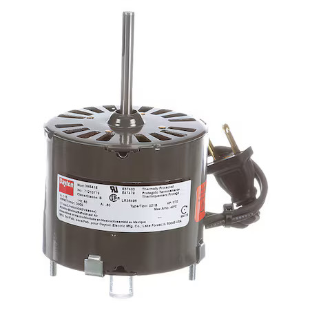 Dayton 71213779M Hvac Motor, 1/70 Hp, 3000 Rpm, 115V, 3.3