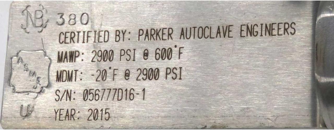 Autoclave PH-M100-HC-MMAS High Pressure 100ml Reactor